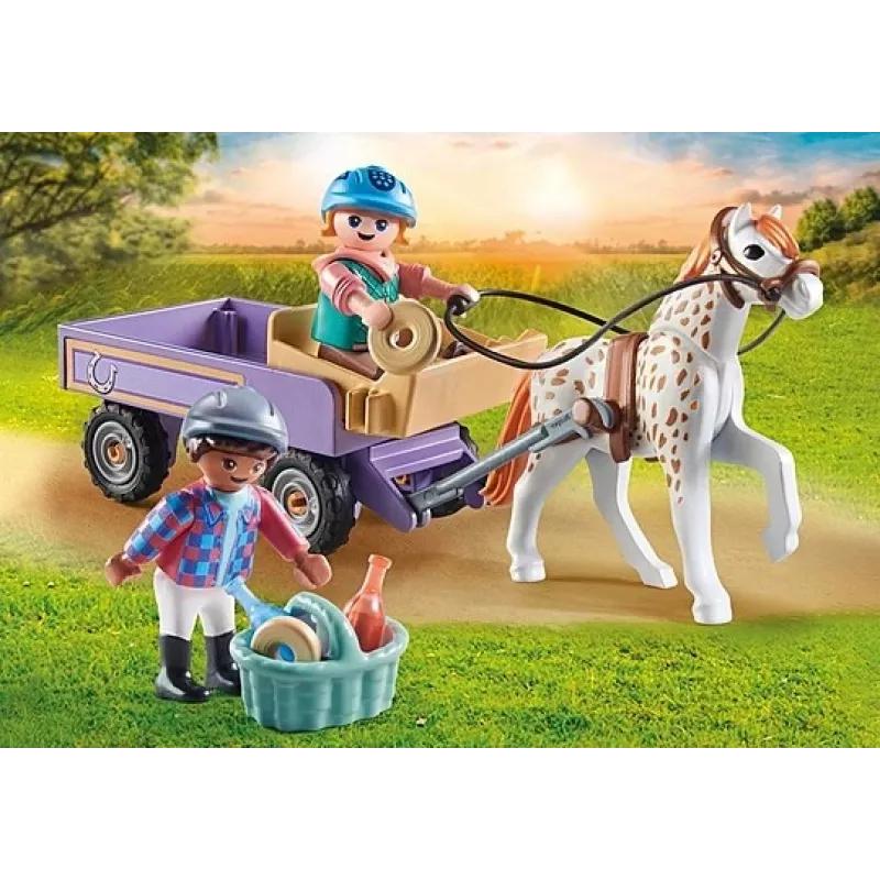 Playmobil 71496 Horses of Waterfall: ponivaunut