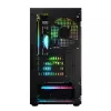 Tietokonekotelo Logic Concept Portos Mini ARGB Micro ATX musta