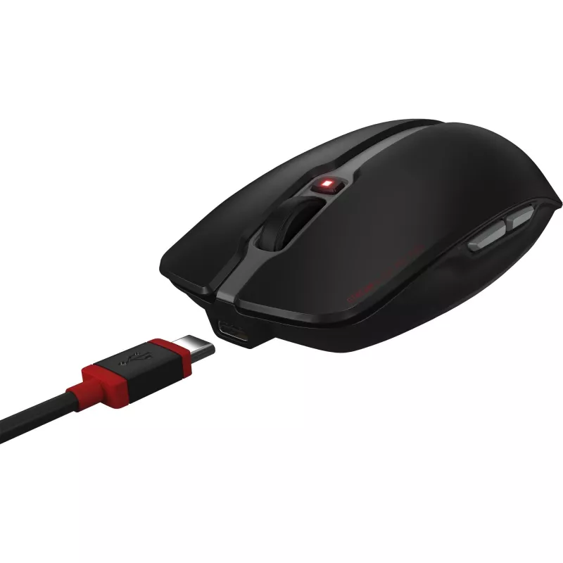 CHERRY Stream Desktop Recharge näppäimistö hiiri sisältyy yleismalli RF langaton AZERTY belgia musta