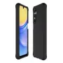 Mobilis kotelo Galaxy A16 4G - A16 5G - Solid musta matta - pehmeä pussi (066079)