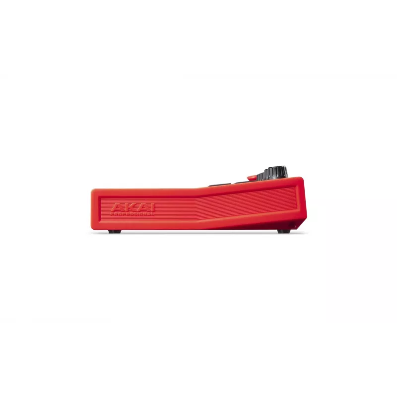 Akai MPK Mini Play MK3 MIDI-ohjainkosketin padiohjaimella, USB, musta/punainen