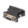 Assmann DVI-adapteri. DVI(24+5) - HD15 M/F. DVI-I Dual-Link. musta (AK-320504-000-S)