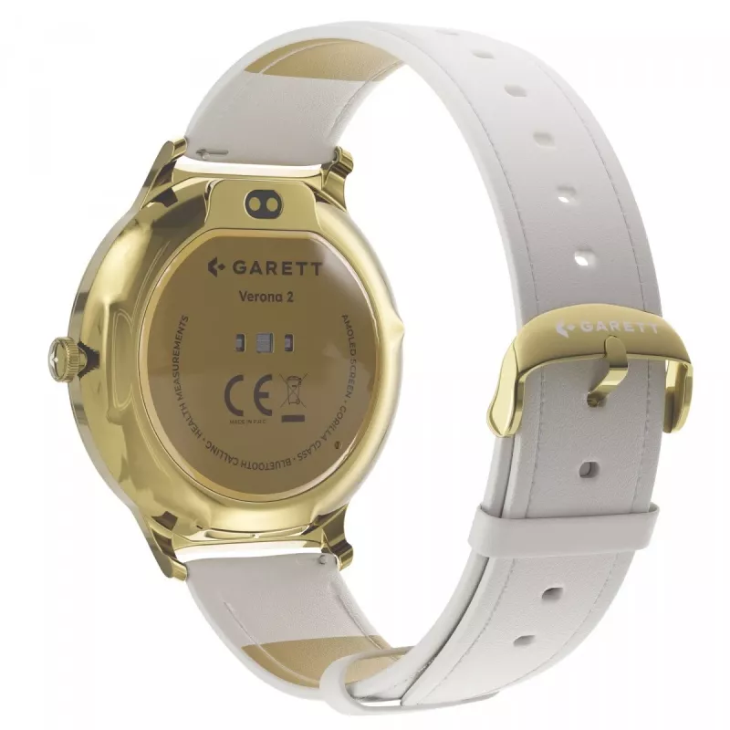 Älykello Garett Verona 2 Gold Mesh Bluetoothilla ja sykemittarilla