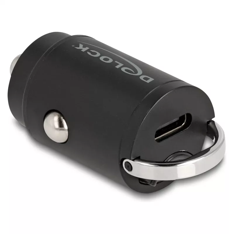 Autolaturi DeLOCK 64278 universaali musta pikalataus 12-24V