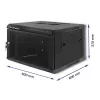 Qoltec - teline - 6U