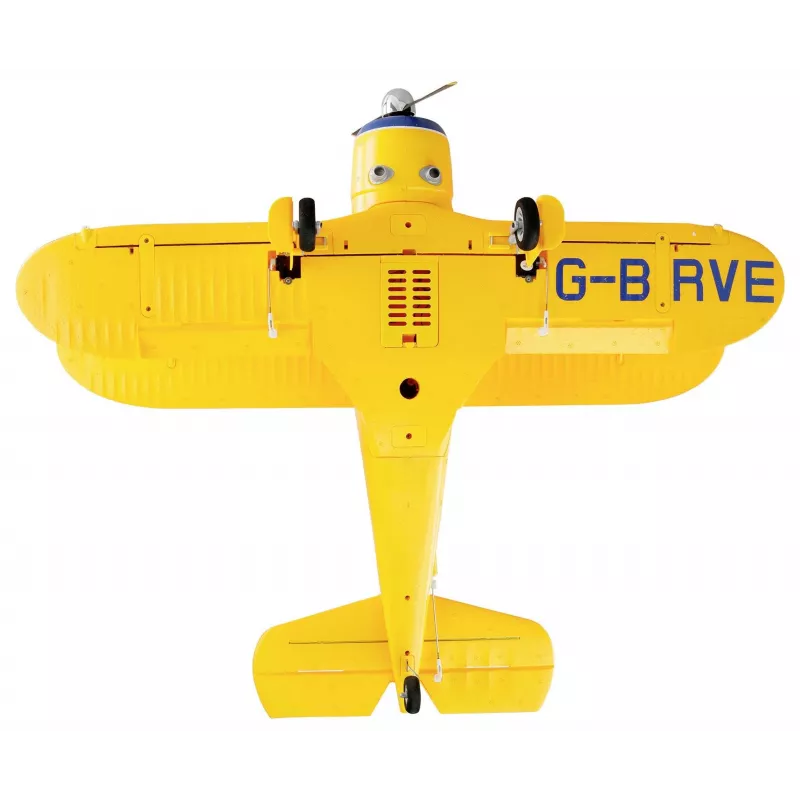 RC-lentokone Amewi AMXFlight Beech D17s 3D/6G RTF — keltainen, lentovalmiiksi koottu malli