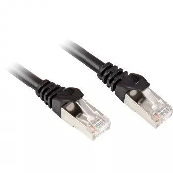 Sharkoon verkkokaapeli RJ45 Cat.6 SFTP musta 15 metriä – kaapeli – verkko