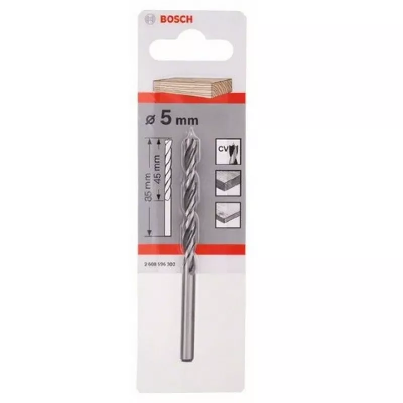 Kärkiporanterä Bosch 5mm 1 kpl 2608596302