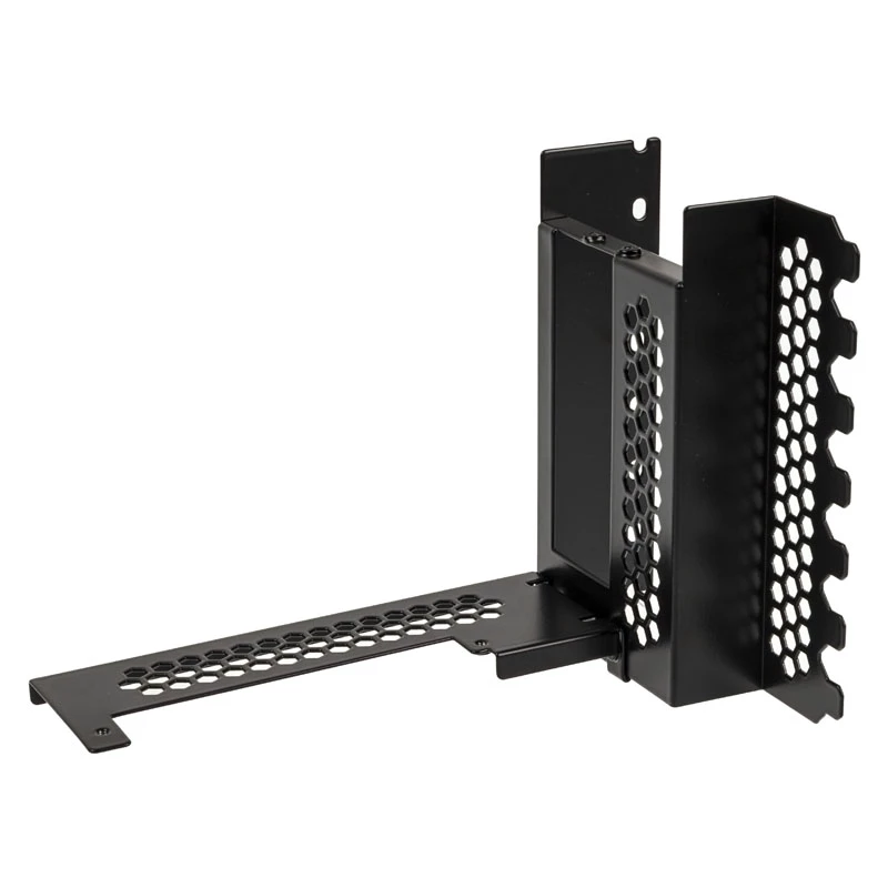 CableMod CM-VPB-2DK-R pystysuuntainen näytönohjaimen teline PCIe x16 -riser-kaapelilla, 2x DisplayPort, musta