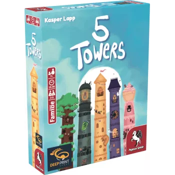 Deep Print Games: 5 Towers, korttipeli