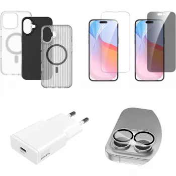 4smarts 7in1 Value -paketti Apple iPhone 16 MagSafe-yhteensopiva