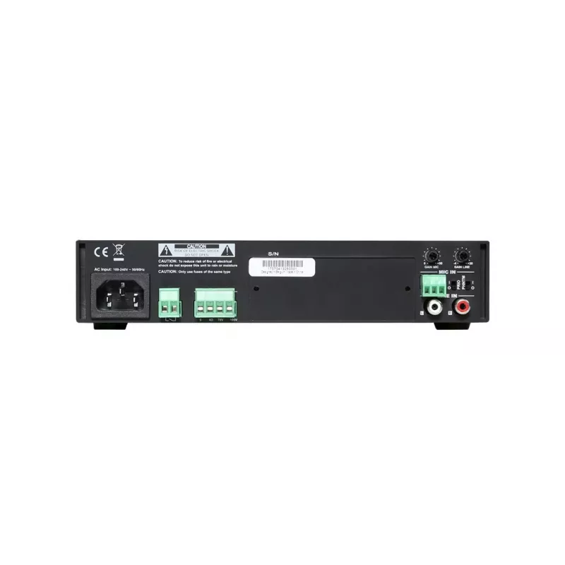 Audac AUDAC COM108 Public-Address-vahvistin 80W 100V