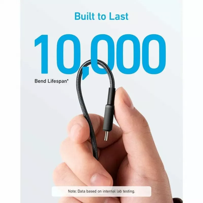USB-kaapeli Anker 322 1,8 m USB C pikalataus tiedonsiirto