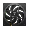 Kotelotuuletin MODECOM VOLCANO LOOP 120 ARGB Reverse Fan musta 120 mm PWM 400–1400 RPM ARGB-liitin