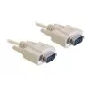 Sarjakaapeli DeLOCK RS-232 1 m beige DB-9