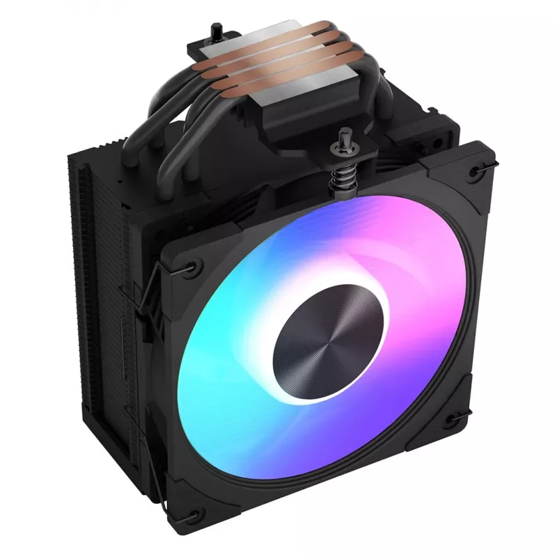 MODECOM Volcano 0C T102 LCD ARGB prosessorin ilmajäähdytin 12 cm musta