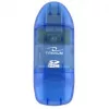 Titanum TA101B ulkoinen muistikortinlukija, USB 2.0, MicroSDHC/miniSD/MMC/SD/SDHC, sininen