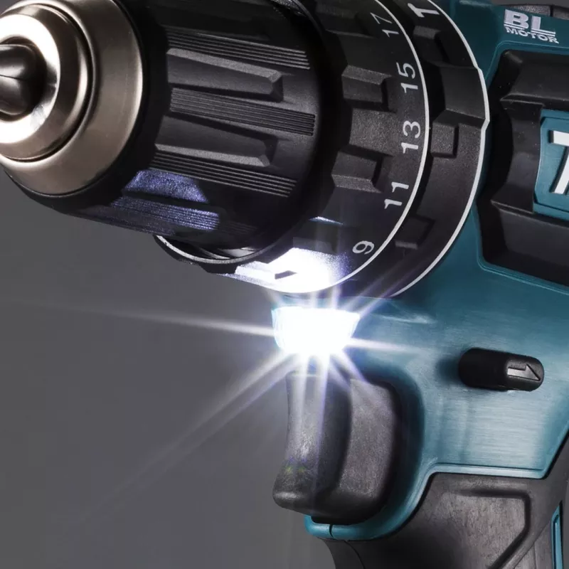 Makita DHP485Z porakone pikaistukka 1,1 kg musta, sininen