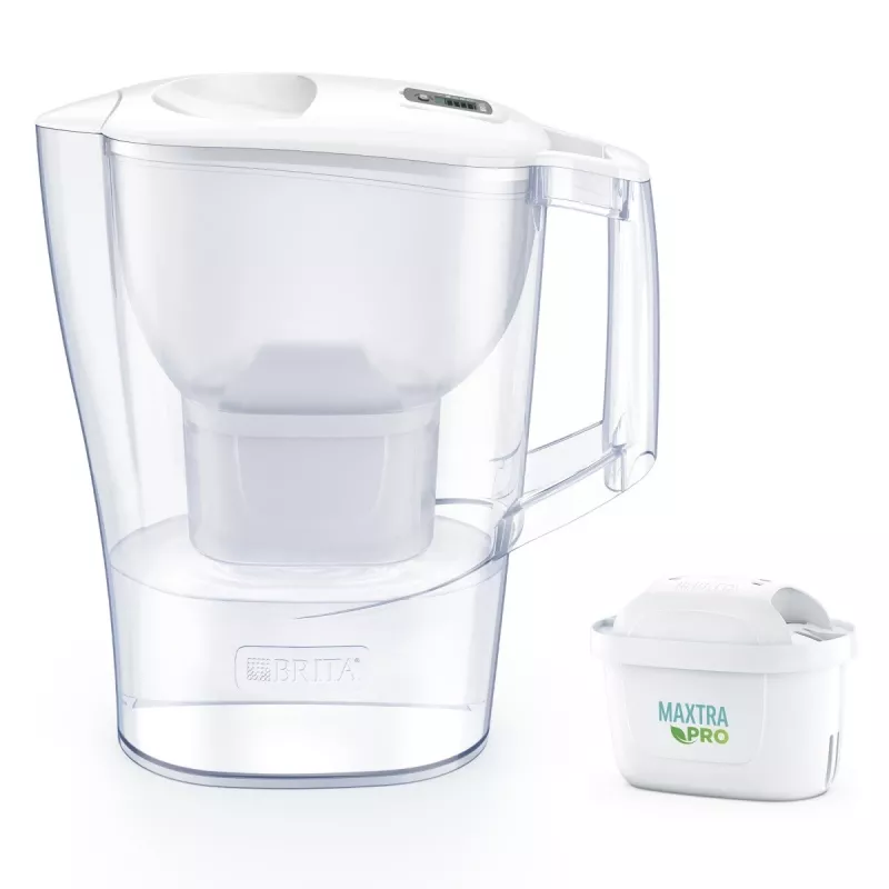 Brita 1052801 vedensuodatin pöytävedensuodatin 2,4 L valkoinen