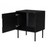 Cama INSERTO yöpöytä, 2 kpl, 50x40x61.5 cm, musta + LED