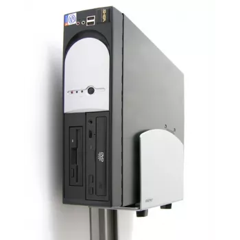 Ergotron pystysuora yleis-CPU-teline - teline järjestelmäyksikölle - hopea (97-468-202)