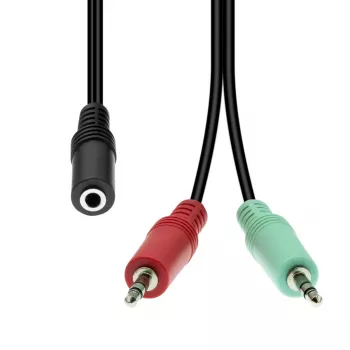 Audiokaapeli ProXtend 4-Pin 2×3-Pin M4F2XM3-004, 0,5 m, 0,02 kg