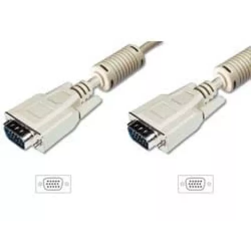 VGA-näyttöliitäntäkaapeli Digitus AK-310103-018-E