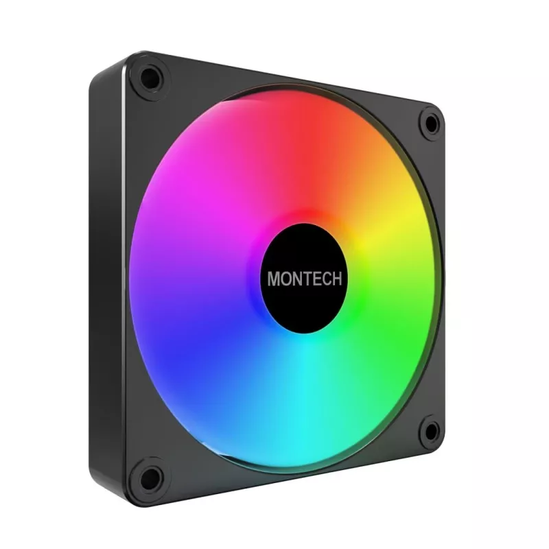 Montech GF120R V2 ARGB tietokonekotelon tuuletinyksikkö 12 cm musta 1 kpl