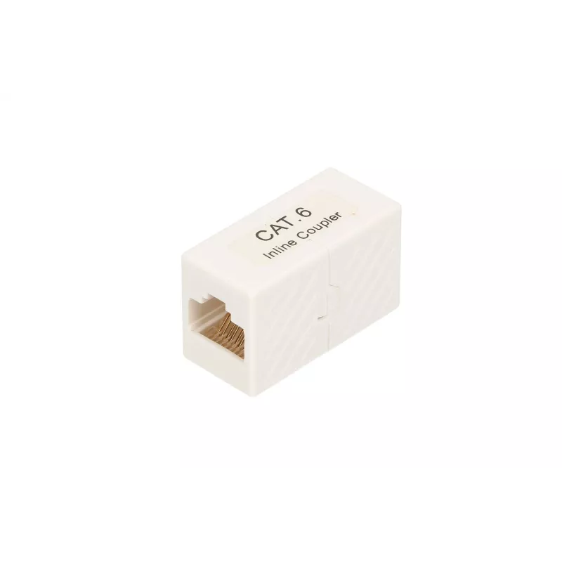 Liitäntärasia Extralink RJ45 CAT6 UTP, muovi, valkoinen, 1 kpl
