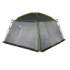 Paviljonki Cabana (harmaa/limetti, 3,5 m x 3,5 m)