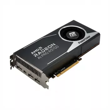 Näytönohjain power color Radeon AI PRO R9700 32GB – ammattitason GPU 32 GB muistilla