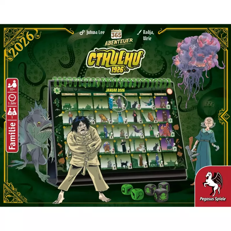 365 adventure - Cthulhu 1926 (Edition 2026), pulmapeli