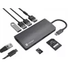 Telakointiasema NATEC NMP-2162 USB 3.2 Gen 1 Type-C harmaa johdollinen