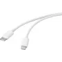 Basetech USB-kaapeli USB 2.0 USB-C®-pistoke, Apple Lightning -pistoke 2,00 m valkoinen BT-2347612