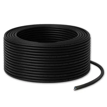 Ethernet-patchkaapeli QOLTEC CAT6 UTP, 50 m, musta