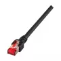EFB-Elektronik RJ45 patchkaapeli Cat.6 S/FTP LSZH musta 2 m
