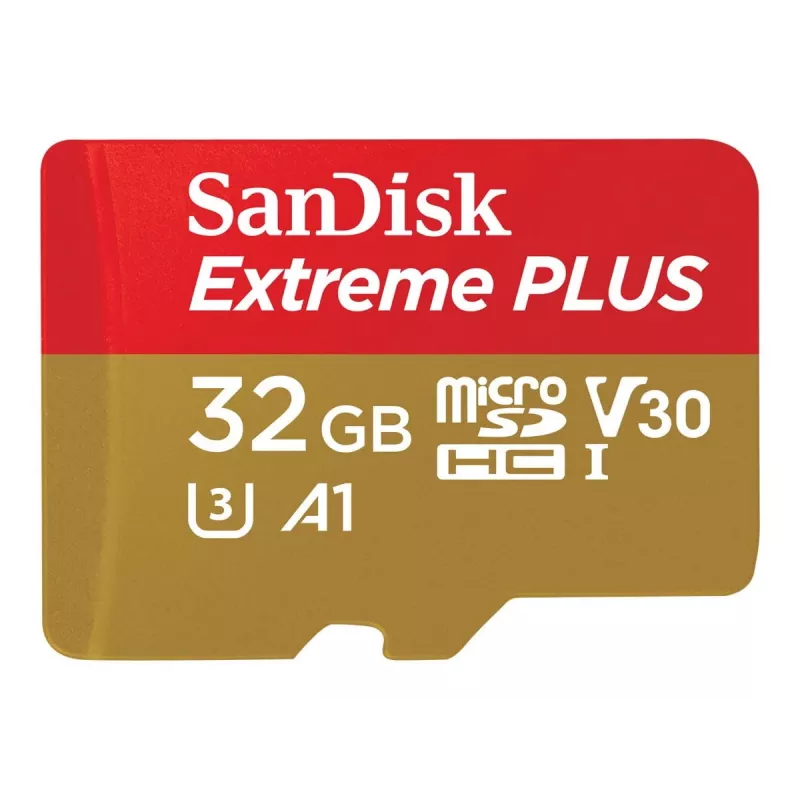 Flash-muisti SanDisk Extreme Plus 32 GB UHS-I SDSQXBG-032G-GN6MA