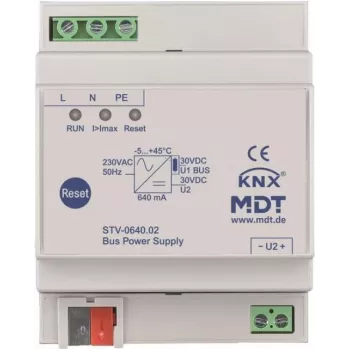 MDT - väyläjännitelähde 4TE (aiemmin 6TE) REG 640mA (STV-0640.02)