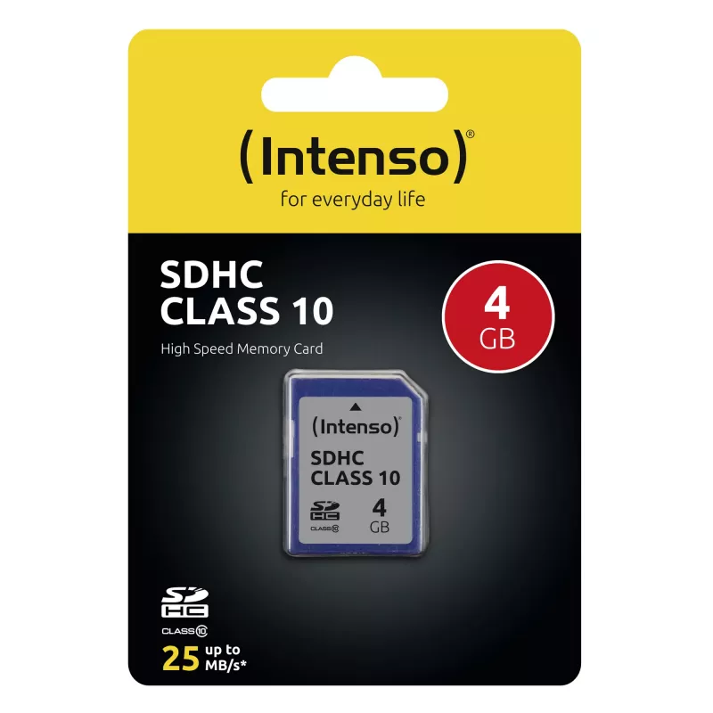 MUISTI SDHC 4GB C10/3411450 INTENSO