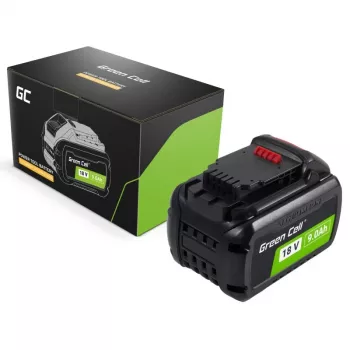 Green Cell akku DCB547 DeWalt XR -sähkötyökaluille 18V 9Ah/FLEXVOLT 54V 3Ah korvaa DCB547 DCB548