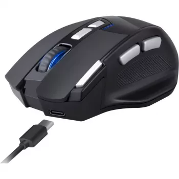 Hiiri DEFENDER GM-885 KNIGHT RF WIRELESS 3200dpi 8P musta