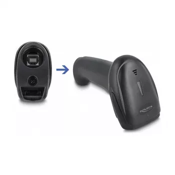 Käsikäyttöinen viivakoodilukija DeLOCK 90564 1D laser Bluetooth USB
