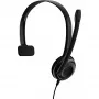 Sennheiser PC 7 USB -kuulokemikrofoni johdollinen panta toimisto/call center USB Type-A musta