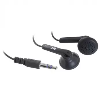 JVC Ear Bud Headphone kuulokkeet johdollinen nappikuulokkeet musiikki musta