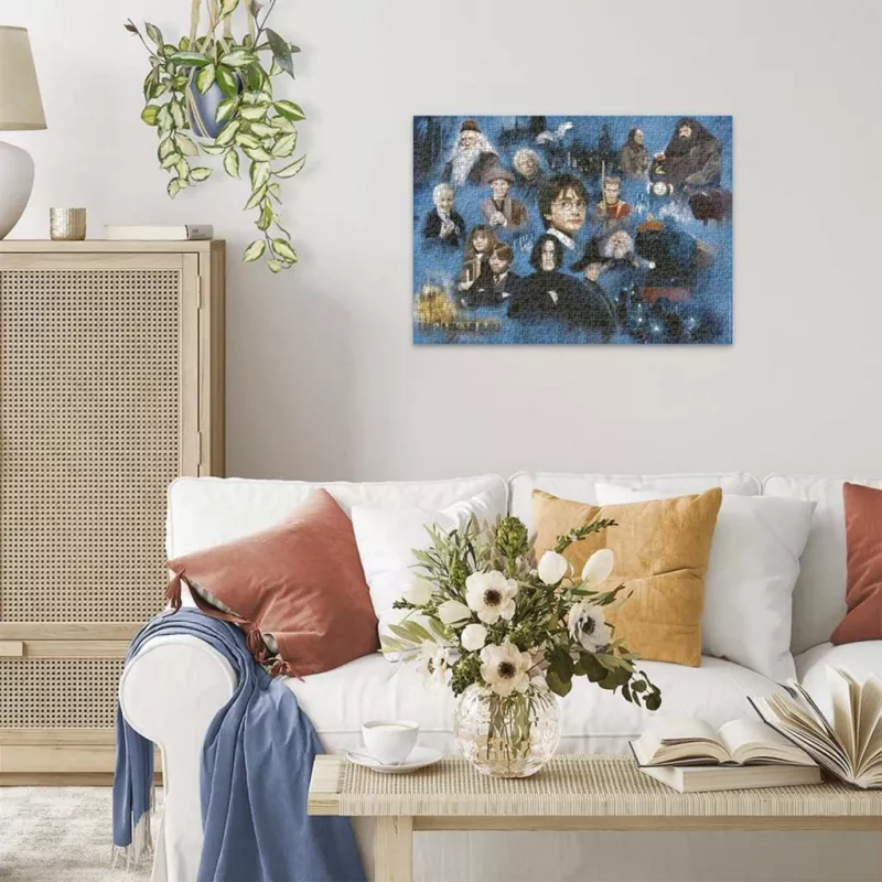 1000 palan palapeli Ravensburger Harry Potters magische Welt – 1000 palaa, vakiopalapelikoko