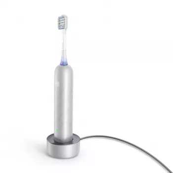 Sähköhammasharja MOVA Fresh Pro Adult Sonic hopea — 4 tilaa, Li-Ion-akku, sisäänrakennettu ajastin