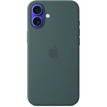 Apple iPhone 16 Plus -silikonikotelo MagSafe-yhteensopiva – merenvihreä