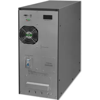 Qoltec 53982 on-line-UPS puhtaalla siniaallolla, 6 kVA / 4,8 kW, LCD, USB