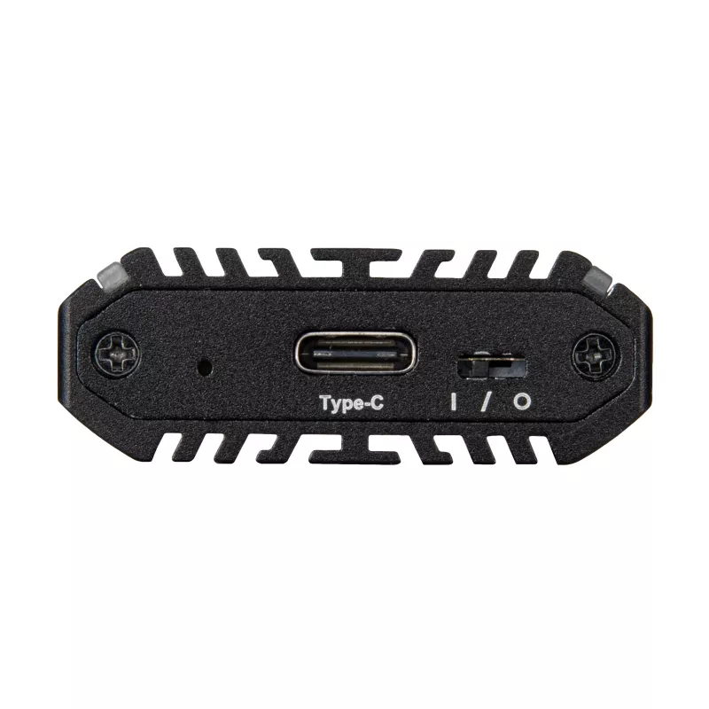 SilverStone SST-MS13 M.2 SSD -kotelo, USB 3.2 Gen 2, RGB LED -tilanäyttö, musta