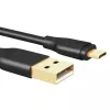 CB-MD1 musta Quick Cable Quick Charge Micro USB-USB | 1 m | 5A | 480 Mbps